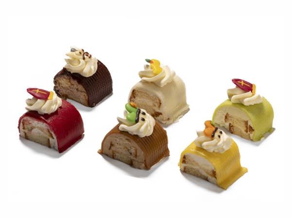 Kerst boog petit four&nbsp;per 6